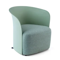 Silla para sala de espera Aura, espuma inyectada