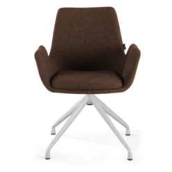 Silla Reuniones Elodie, gran acolchado, estructura giratoria