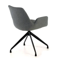 Silla Reuniones Elodie, gran acolchado, estructura giratoria