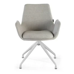 Silla Reuniones Elodie, gran acolchado, estructura giratoria