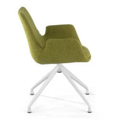 Silla Reuniones Elodie, gran acolchado, estructura giratoria