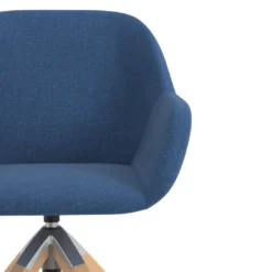 Silla reuniones moon base de madera maciza mecanismo giratorio