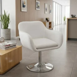Sillón para Sala de espera giratorio Soho ecopiel