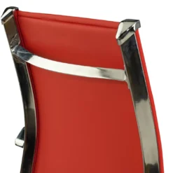 Sillón confidente de oficina Croma, estructura patín