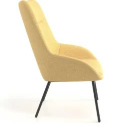 Sillón de Espera Capri, respaldo Alto, base 4 patas metal