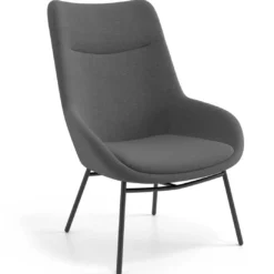 Sillón de Espera Capri, respaldo Alto, base 4 patas metal