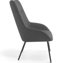 Sillón de Espera Capri, respaldo Alto, base 4 patas metal