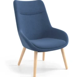 Sillón de Espera Capri, respaldo Medio, base 4 patas metal