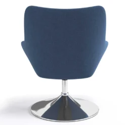 Sillón de Espera Capri, respaldo Medio, base 4 patas madera