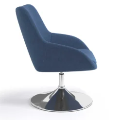 Sillón de Espera Capri, respaldo Medio, base 4 patas madera
