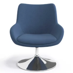 Sillón de Espera Capri, respaldo Medio, base 4 patas madera