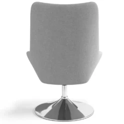 Sillón de Espera Capri, respaldo Medio, base giratoria madera