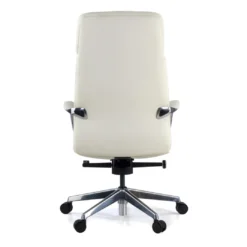 Sillón de oficina Aston piel natural
