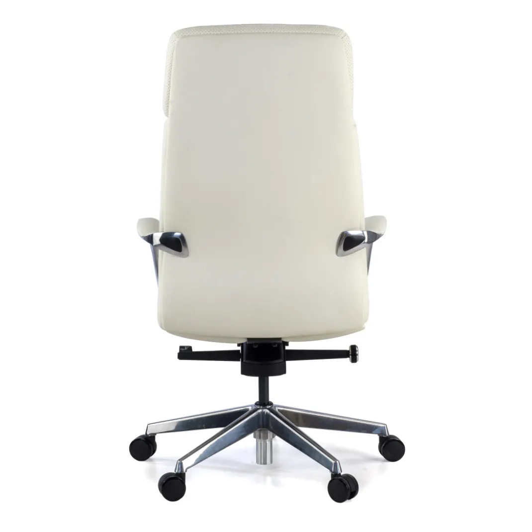 Sillón de oficina Aston piel natural