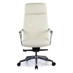 Sillón de oficina Aston piel natural