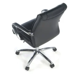 Sillón de oficina Bahía respaldo bajo Ecopiel