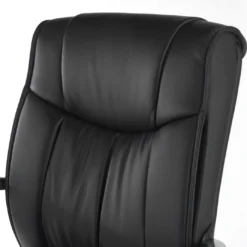 Sillón de oficina Bahía respaldo bajo Ecopiel
