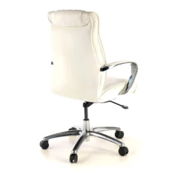 Sillón de oficina Bahía respaldo bajo Piel natural
