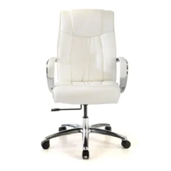 Sillón de oficina Bahía respaldo bajo Piel natural
