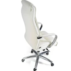 Sillón de oficina Bahia ecopiel, brazos de aluminio