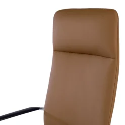 Sillón de Oficina Bristol, brazos aluminio, ecopiel