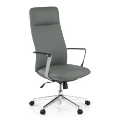 Sillón de Oficina Bristol, brazos aluminio, ecopiel