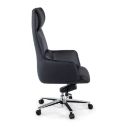 Sillón de oficina dirección President, alta gama, piel natural
