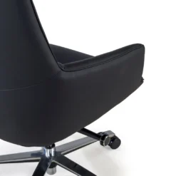 Sillón de oficina dirección President, alta gama, piel natural