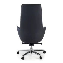 Sillón de oficina dirección President, alta gama, piel natural
