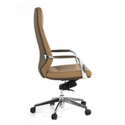Sillón de oficina ejecutivo Duo, respaldo alto bicolor