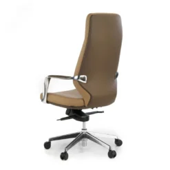 Sillón de oficina ejecutivo Duo, respaldo alto bicolor