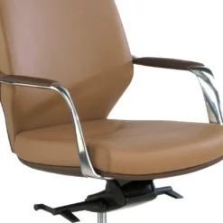 Sillón de oficina ejecutivo Duo, respaldo alto bicolor