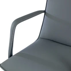 Sillón de Oficina Kingston, brazos tapizados, ecopiel