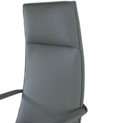 Sillón de Oficina Kingston, brazos tapizados, ecopiel