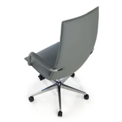 Sillón de Oficina Kingston, brazos tapizados, ecopiel