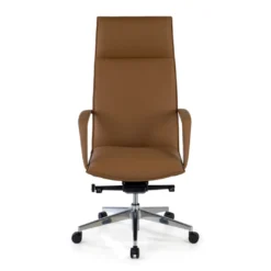 Sillón de Oficina Kingston, brazos tapizados, ecopiel