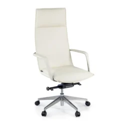 Sillón de Oficina Kingston, brazos tapizados, ecopiel
