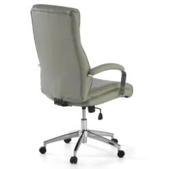 Sillón de oficina Tauro brazos tapizados ecopiel