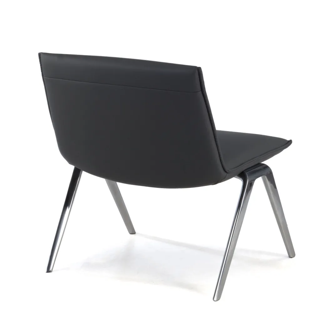 Sillón Sala de Espera Cardiff, pies de aluminio