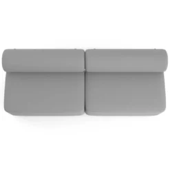 Sofa de oficina Oasis módulo recto doble 200cm