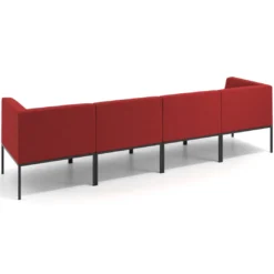 Sofa de Espera Pylos 4 asientos con brazo