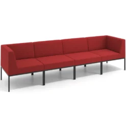 Sofa de Espera Pylos 4 asientos con brazo