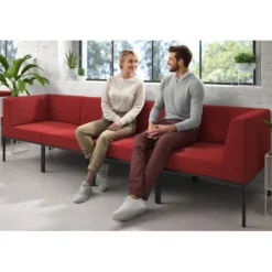 Sofa de Espera Pylos 4 asientos con brazo