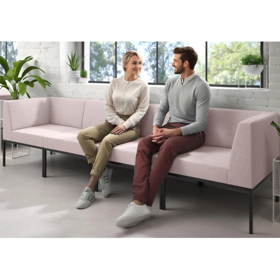 Sofa de Espera Pylos 4 asientos con brazo