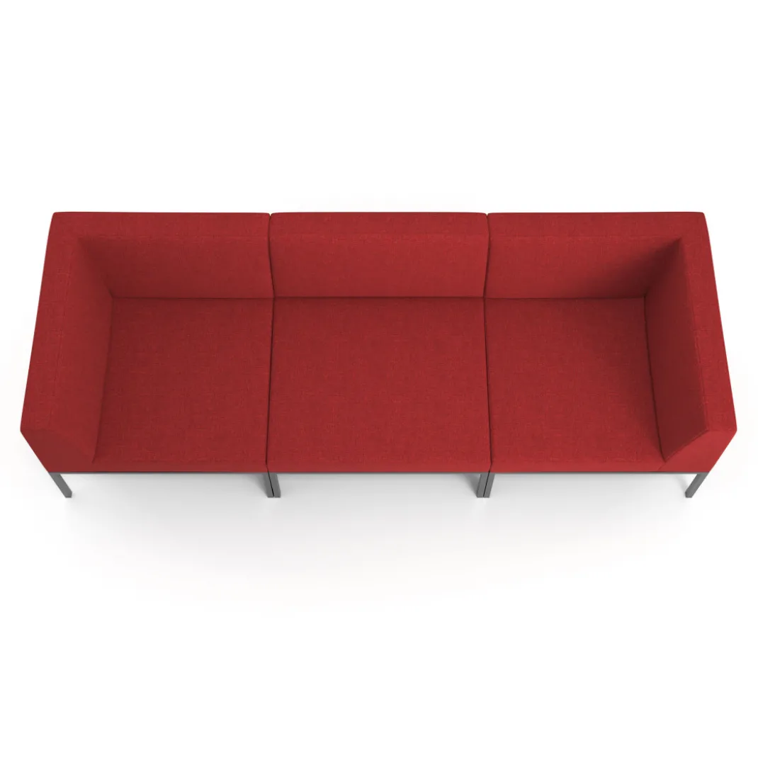 Sofa de Espera Pylos 3 asientos con brazo