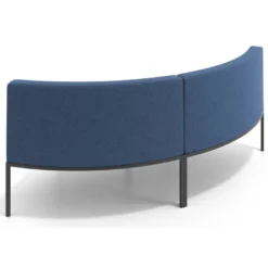 Sofa de Espera Pylos Curvo, Módulo Concavo 2 asientos