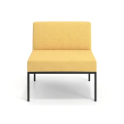 Sofa de Espera Pylos, modulo individual con respaldo