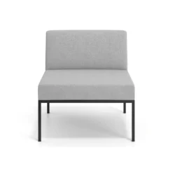 Sofa de Espera Pylos, modulo individual con respaldo