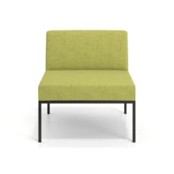 Sofa de Espera Pylos, modulo individual con respaldo