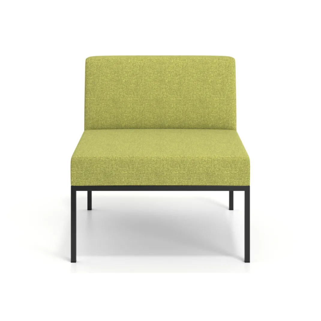 Sofa de Espera Pylos, modulo individual con respaldo